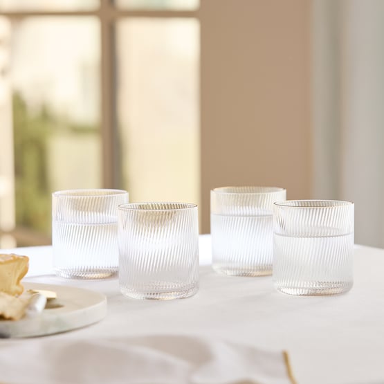 Sibella Gold Tumbler Pack of 4