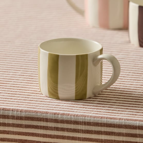 Stripe Cactus Mug  