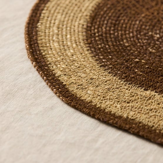 Bowie Chocolate Table Runner