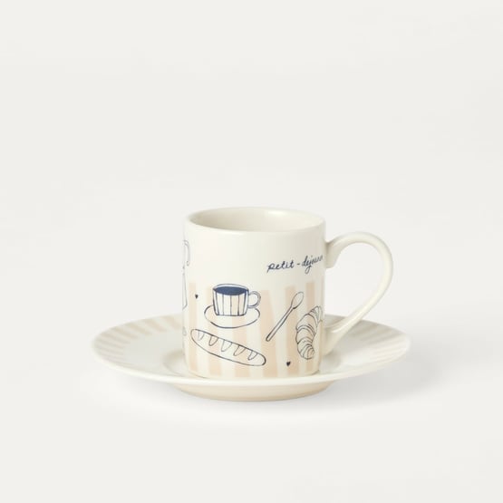 Petit Dejeuner Espresso Mug