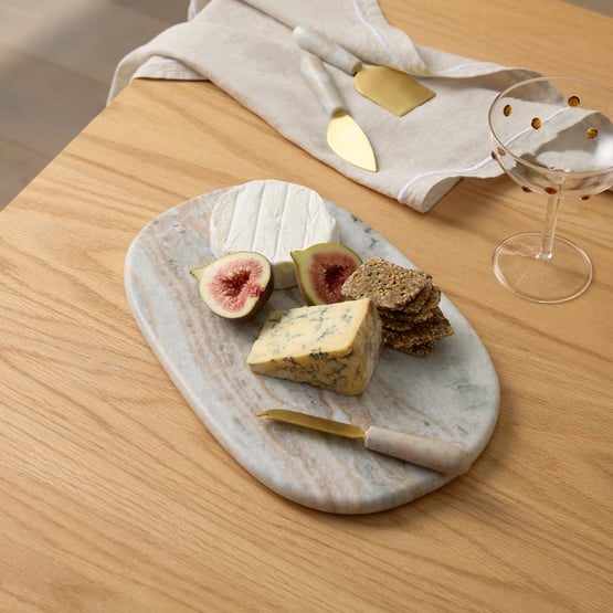 Marmo Toronto Marble Large Oval Platter