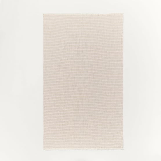 Migsa Natural & White Throw