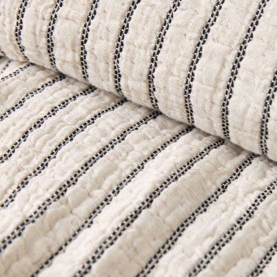Migsa Natural & Black Blanket
