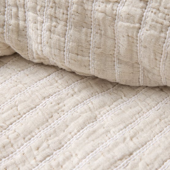 Migsa Natural & White Blanket