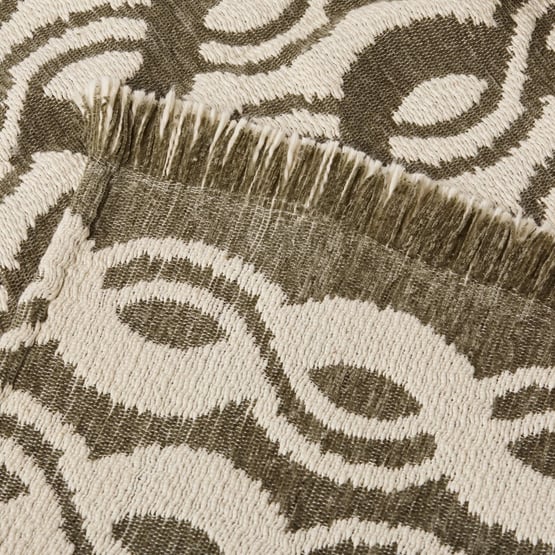 Mira Chive Woven Throw