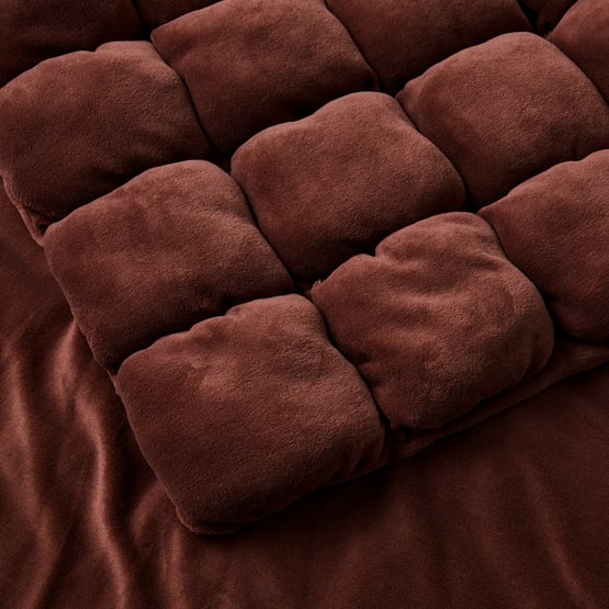 Marshmallow Chocolate Throw