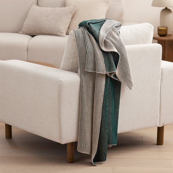 Bendigo Ivy Knitted Throw