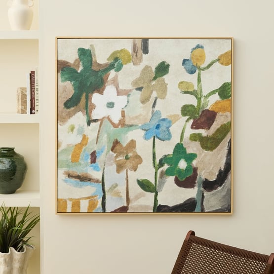 Ardara Natural Florientals Square Canvas
