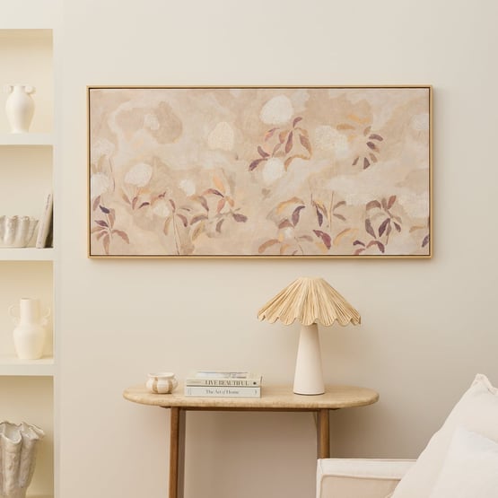 Ardara Natural Flower Field Landscape Canvas