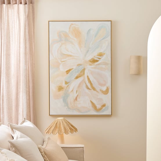Ardara Natural Fleur Mutli-Direct Canvas