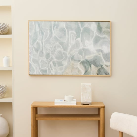Mirage Blue Cascade Multi-Direct Canvas