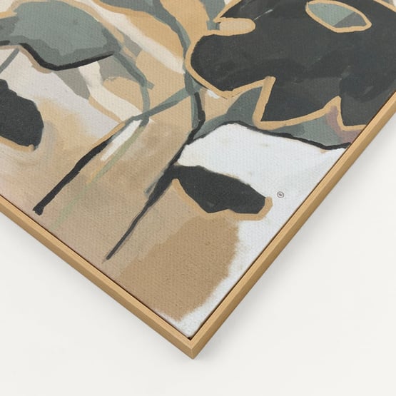 Ardara Natural & Green Forage Portrait Canvas