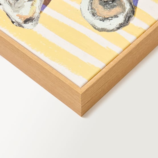 Kitchen Voulez-vous Natural & Yellow Portrait Canvas