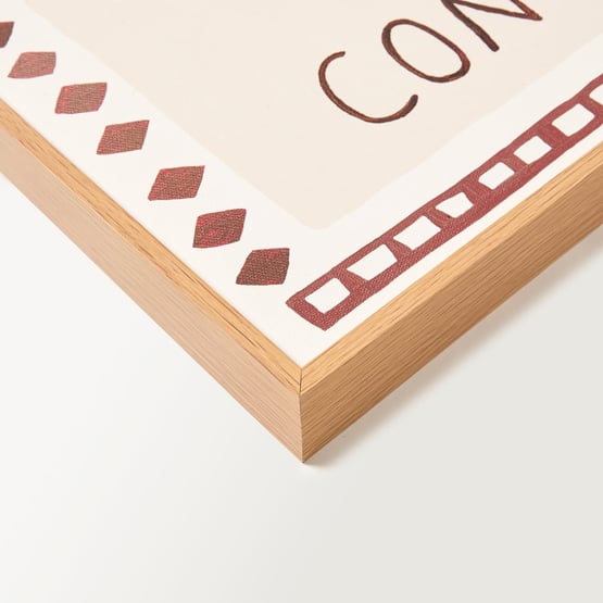 Seaside Concha Brown & Natural Arch Wall Art 