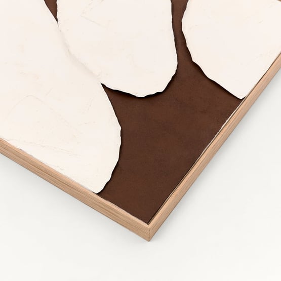Chesil Chocolate & Natural Trio Canvas