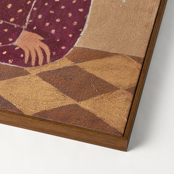 Ranch Ladies Natural & Redwood Canvas