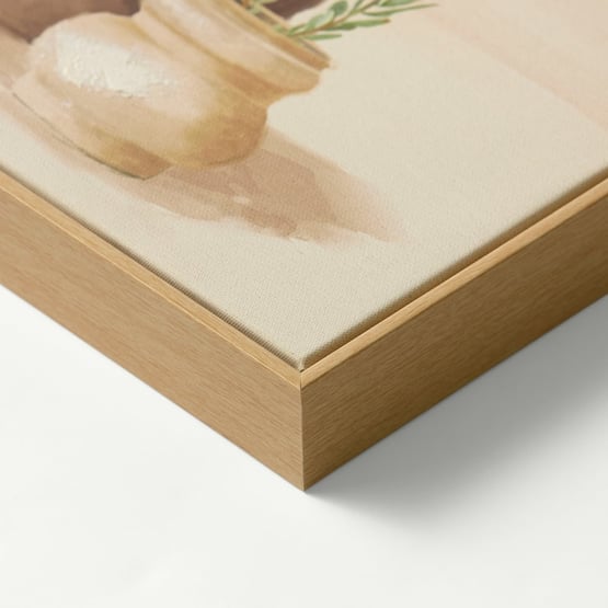 Lifestyle Natives Vases Square Canvas