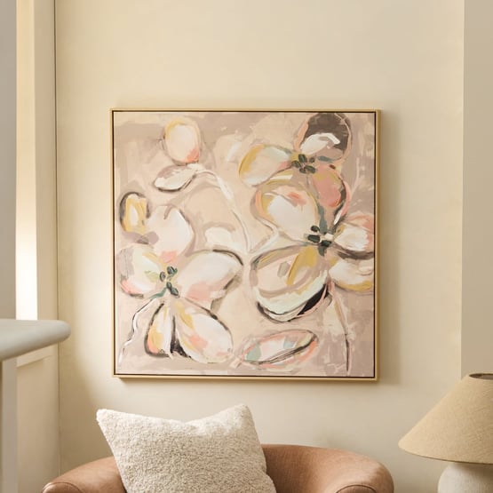 Floral Life Moody Canvas