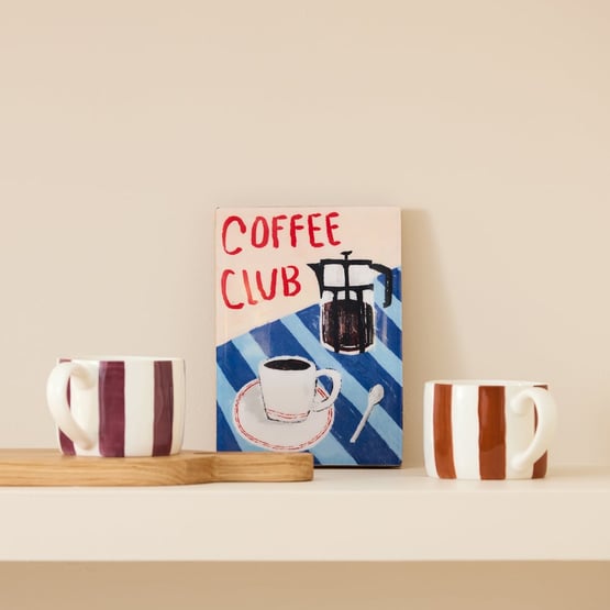 Nurture Coffee Portrait Timber Wall Art 