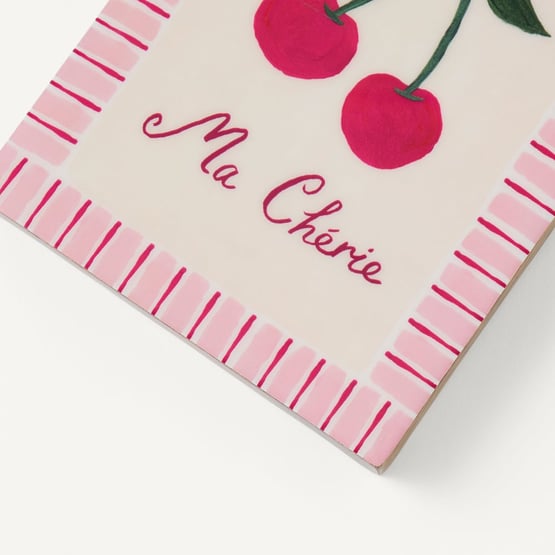 Ma Cherie Timber Cherries Wall Art