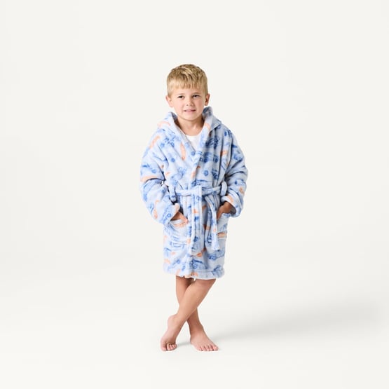Mattel Hot Wheels Grey Dressing Gown