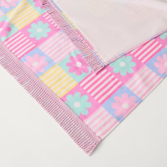 Daisy Multi Check Beach Towel