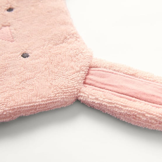 Bunny Pink Nursery Wash Mitt