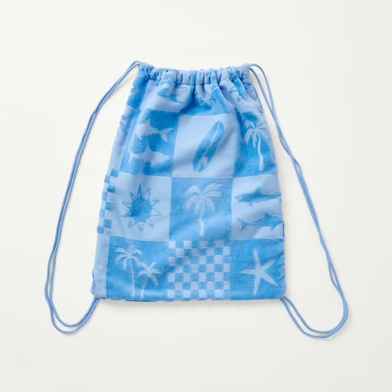 Hi-Low Beach Life Blue Waterproof Beach Bag