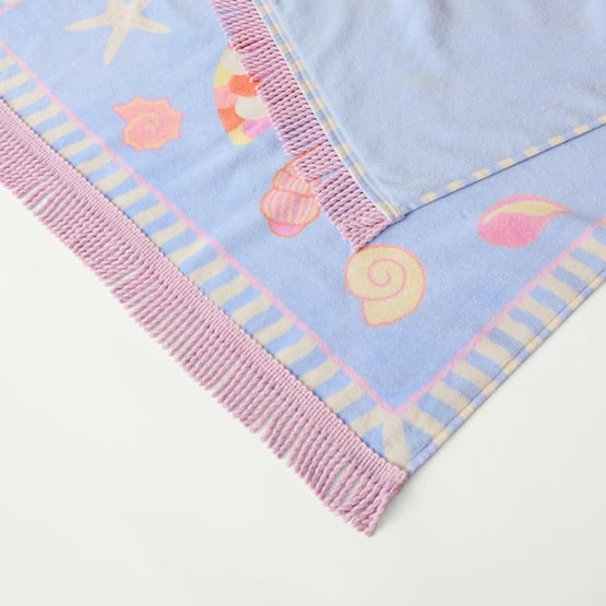 Mermaid Wonder Lilac Beach Towel
