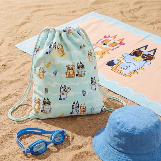 BBC Bluey Multi Family Trip Beach Bag