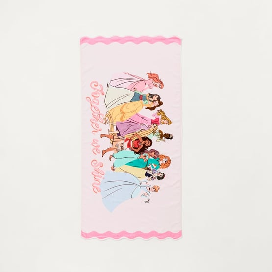 Disney Princess Pink Beach Towel