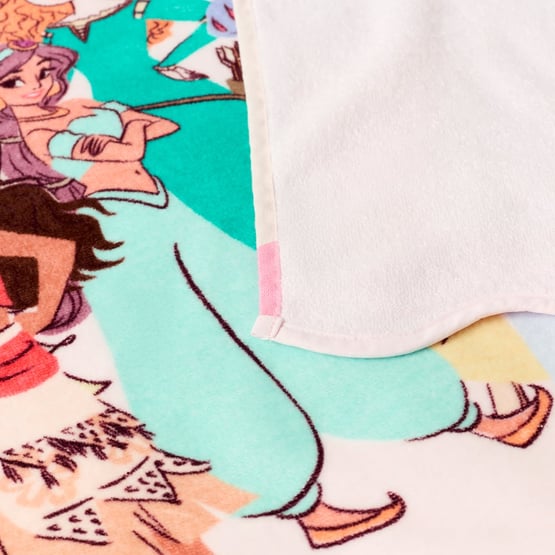 Disney Princess Pink Beach Towel