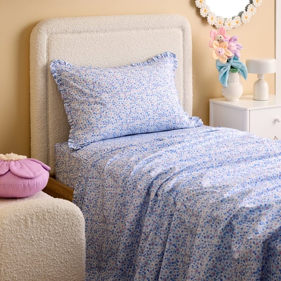 Be A Daisy Blue Sheet Set