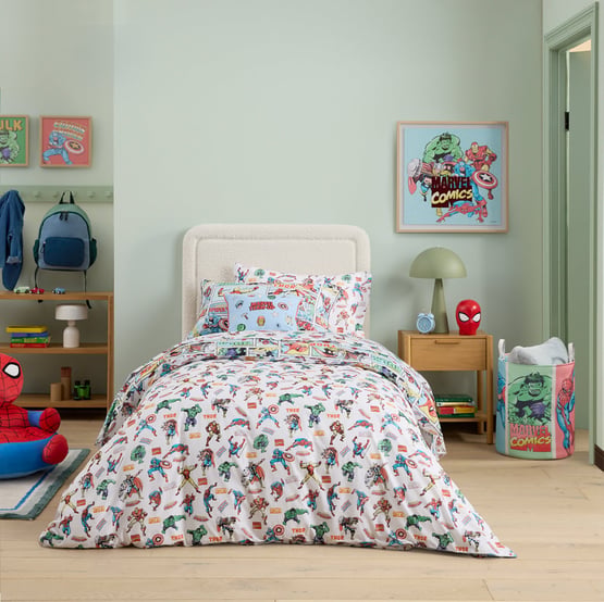 Marvel Comics Multi Quilt Cover Set