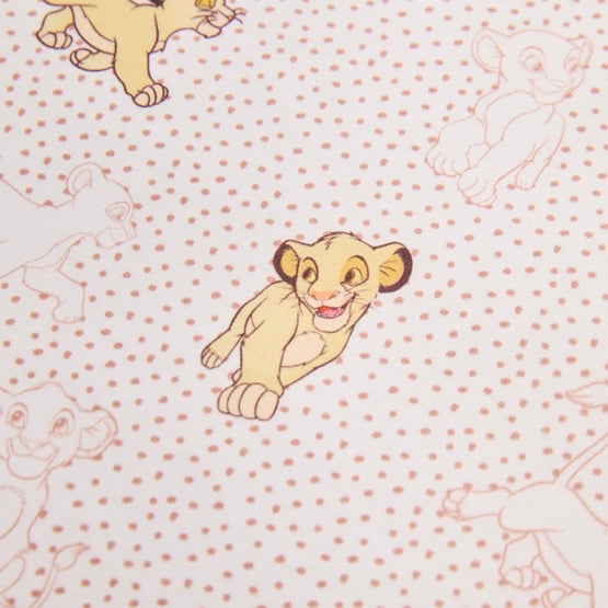 Disney The Lion King White Fitted Sheets Pack of 2 