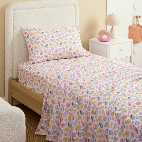 Shelley White Sheet Set 