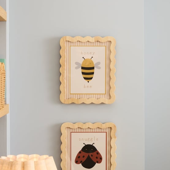 Nursery Honey Bee Wall Art