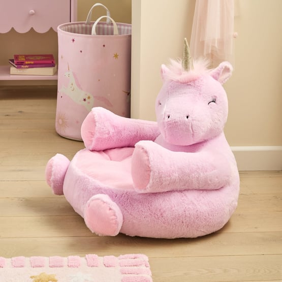 Starla Unicorn Pink Cuddle Chair