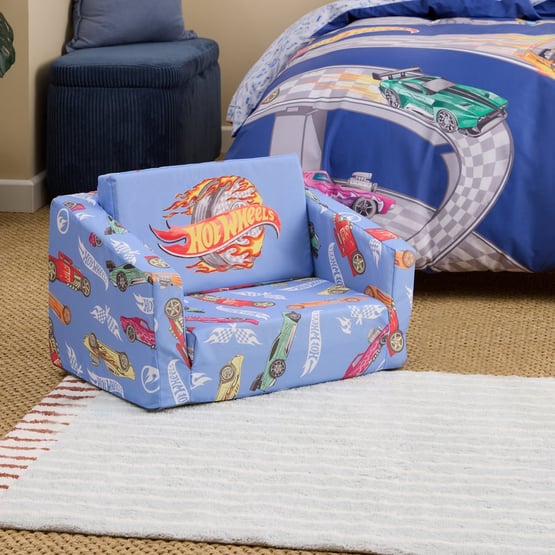 Mattel Hot Wheels Blue Flip Out Sofa