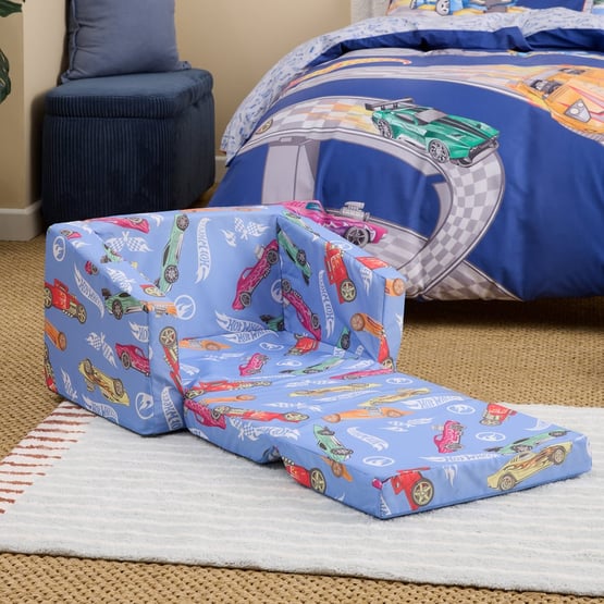 Mattel Hot Wheels Blue Flip Out Sofa