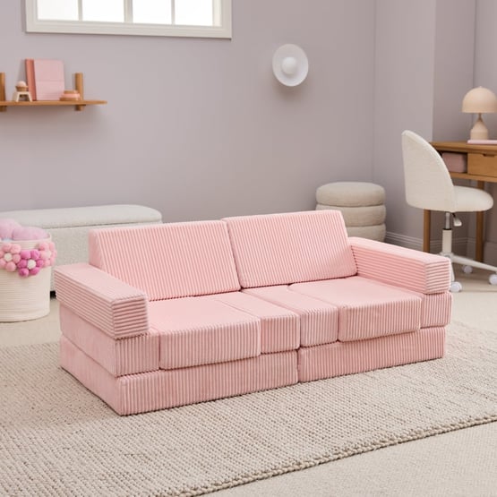 Cord Pink Play Sofa Set