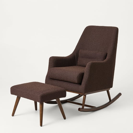 Hayes Walnut Nursery Rocking Chair