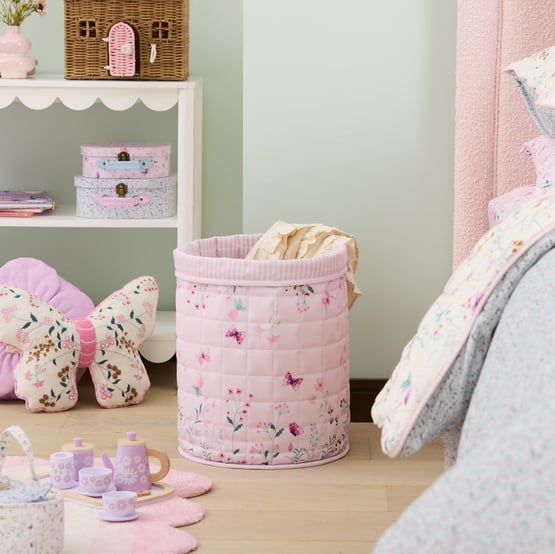 Heirloom Olivia Pink Basket