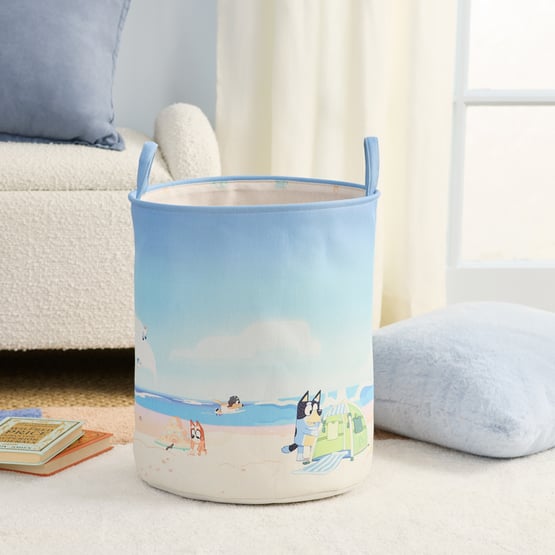 BBC Bluey Multi Family Trip Printed Storage Basket