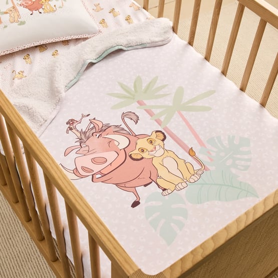 Disney The Lion King White Sherpa Baby Blanket