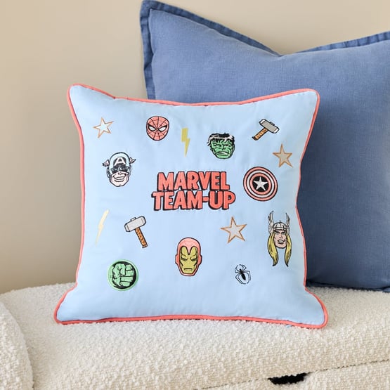 Marvel Comics Character Badge Multi Cushion
