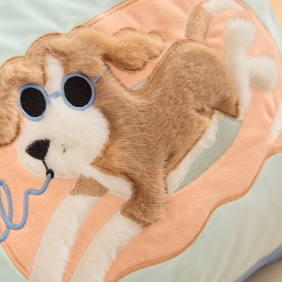 Paws and Relax Blue Cushion