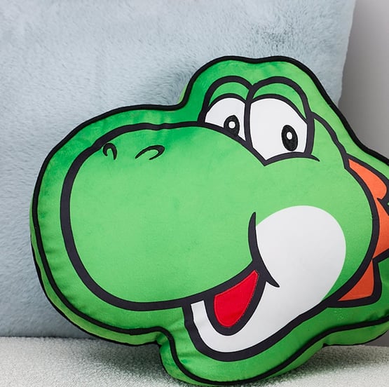 Nintendo Super Mario Green Yoshi Cushion
