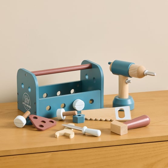 Blue Tool Box Set