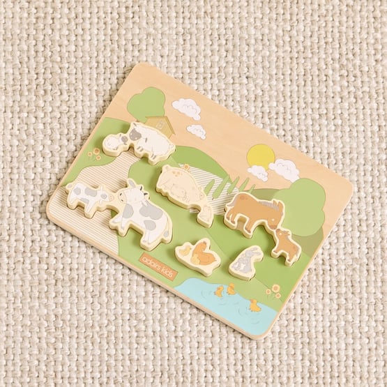 Farm Animal Natural  Puzzle